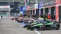 Así lucirá la parrilla de la Fórmula E para una nueva edición del rookie test en Berlín.