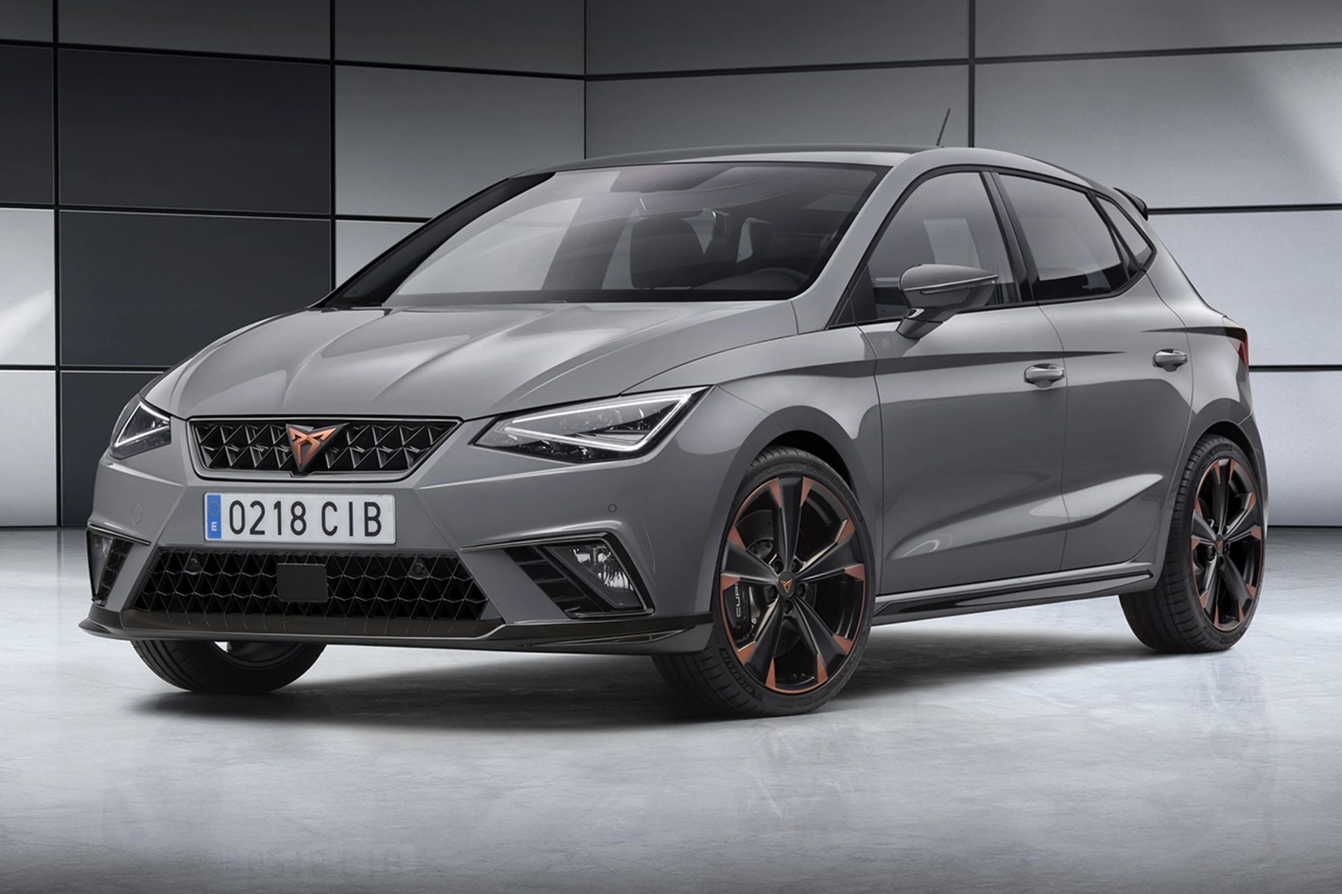 CUPRA Ibiza, un compacto deportivo con diseño agresivo.