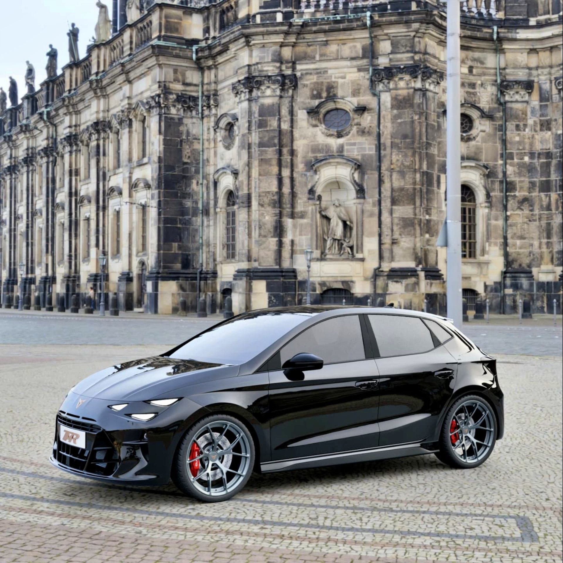 CUPRA Ibiza 2026, un coche compacto con diseño audaz y deportivo.