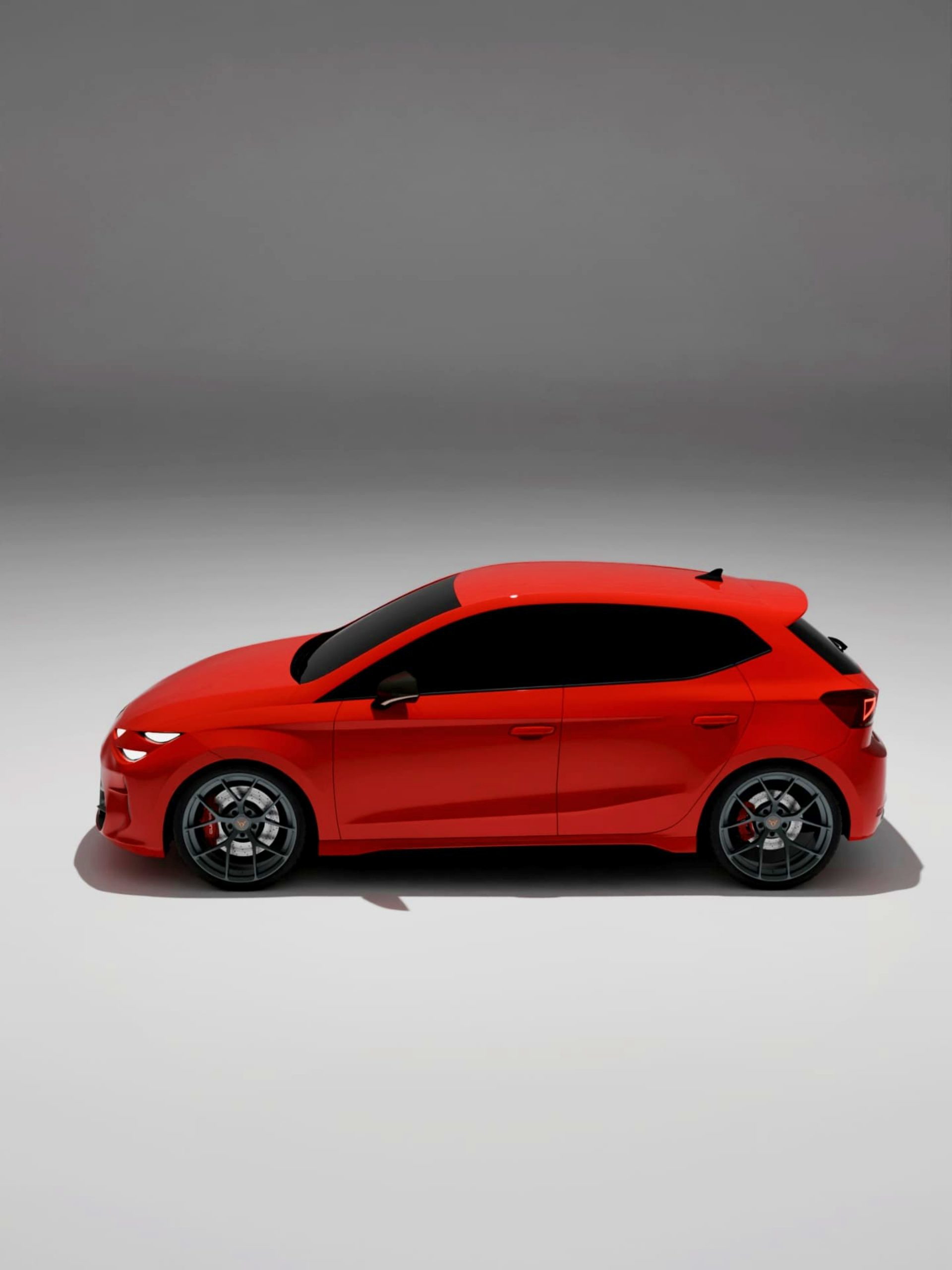 CUPRA Ibiza 2026, un compacto con diseño agresivo y líneas fluidas.