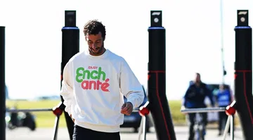 Daniel Ricciardo desmintiendo rumores sobre su regreso a la F1.