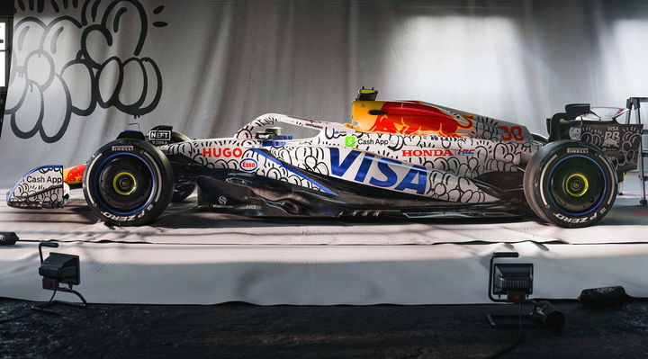 Racing Bulls presentó su decoración especial para Silverstone.
