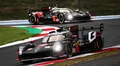 El Toyota GR010 Hybrid muestra su aerodinámica refinada en acción