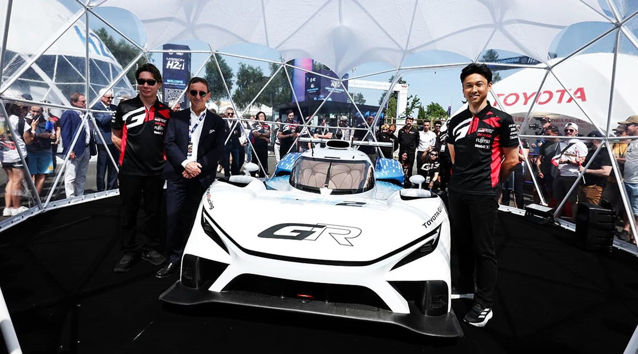 El Toyota GR LH2 se presenta como innovador competidor en Le Mans 2028.