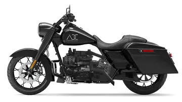 La nueva moto Diesel Axiom combina potencia y diseño audaz.