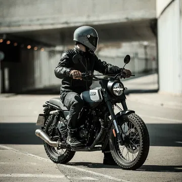 La Brixton Felsberg 250 combina estilo retro con un rendimiento ágil.