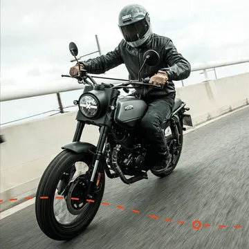 La Brixton Felsberg 250 ofrece un diseño moderno con toques retro. Ideal para la ciudad.