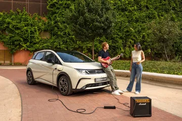 El BYD Dolphin 2025 ofrece un diseño moderno y atractivo, con un amplio equipamiento. El BYD Dolphin 2025 ofrece un diseño moderno y atractivo, con un amplio equipamiento.
