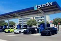 Estación de carga rápida Zunder en Vallecas, ideal para vehículos eléctricos.