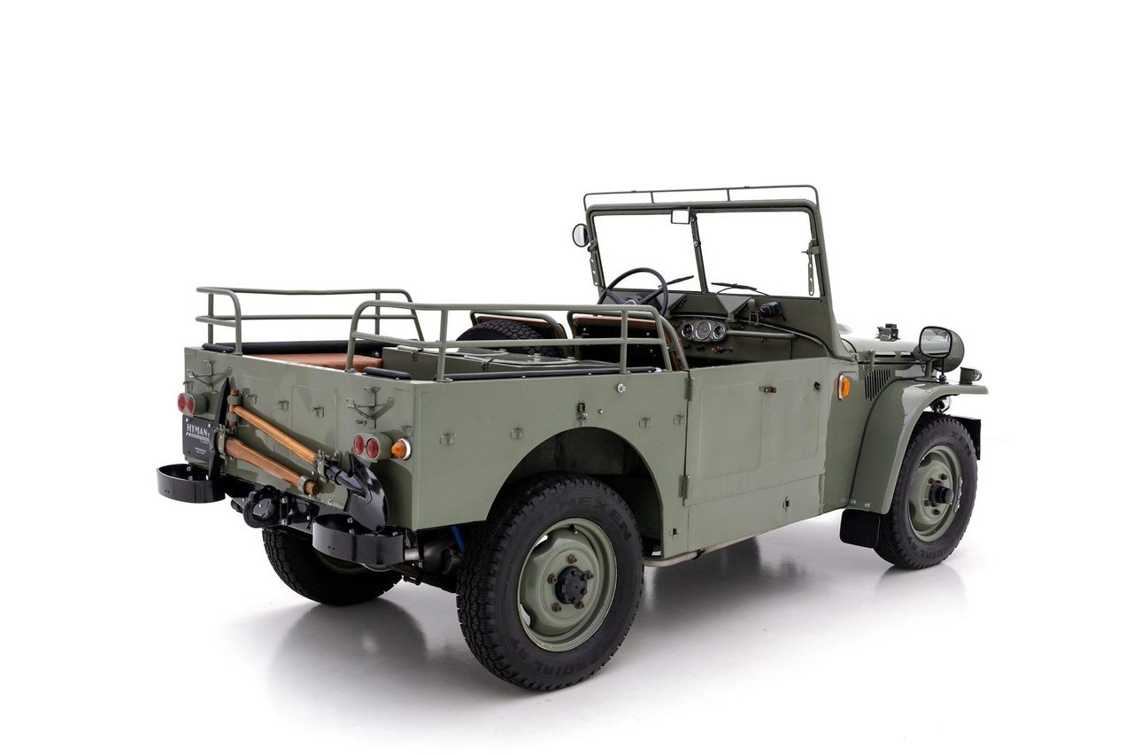 Fiat Campagnola, un todoterreno robusto con diseño clásico y enfoque práctico.