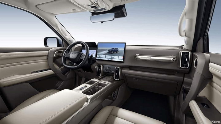 Haval Big Dog 2026 (13) Interior espacioso y moderno del Haval Big Dog, ideal para aventuras.
