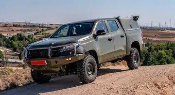 El todoterreno Iturri Landtrek de Peugeot, configurado para uso militar.
