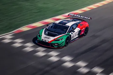 Lamborghini presenta su nuevo Temerario GT3, un bólido que busca hacer historia en las pistas.