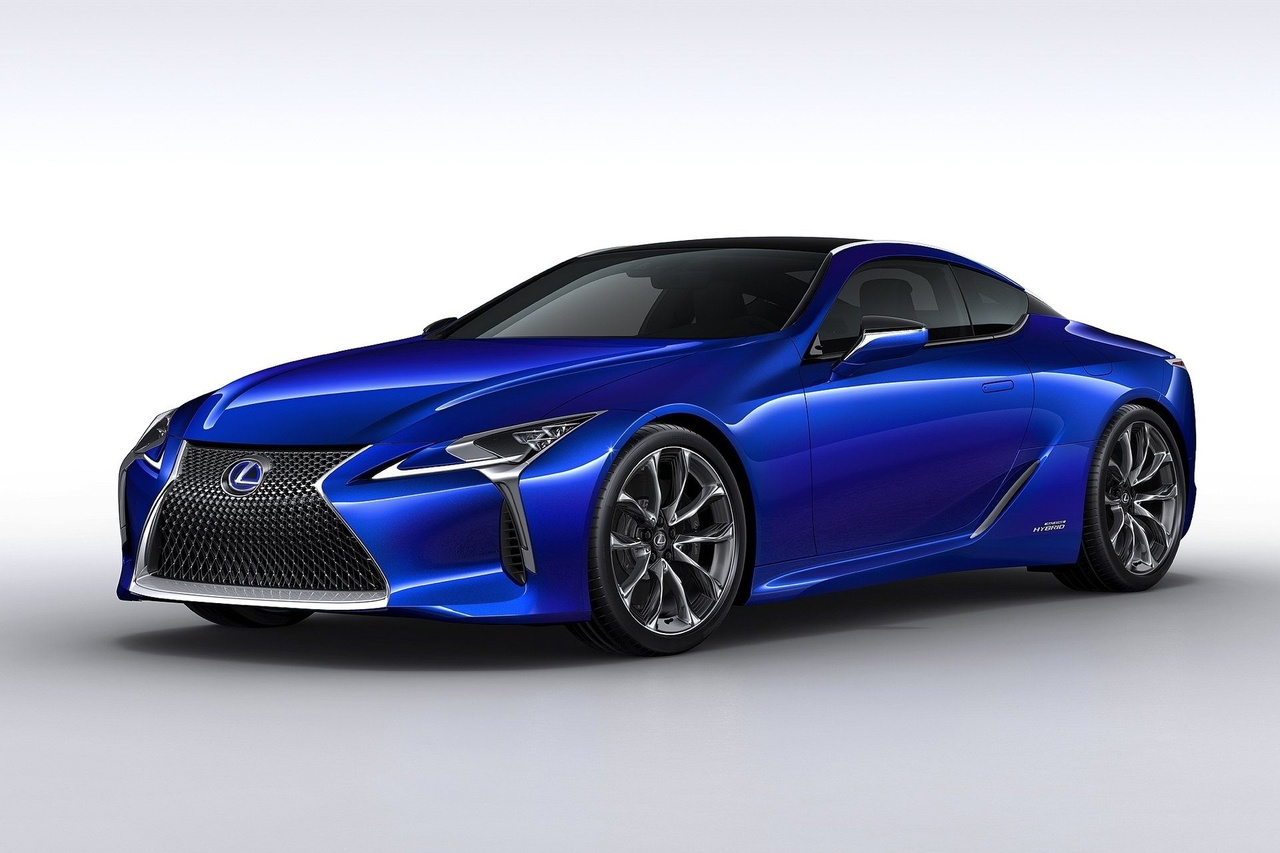 Lexus LC híbrido: diseño deportivo y elegante con eficiente motor V6.