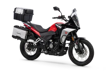 La Macbor Montana XR1 EVO destaca por su diseño aventurero y robusto, perfecta para el off-road. La Macbor Montana XR1 EVO destaca por su diseño aventurero y robusto, perfecta para el off-road.
