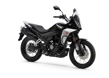 La Macbor Montana XR1 EVO presenta un diseño robusto y versátil, ideal para la aventura.