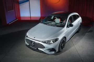 El Mercedes-Benz CLA Shooting Brake eléctrico combina elegancia y funcionalidad.