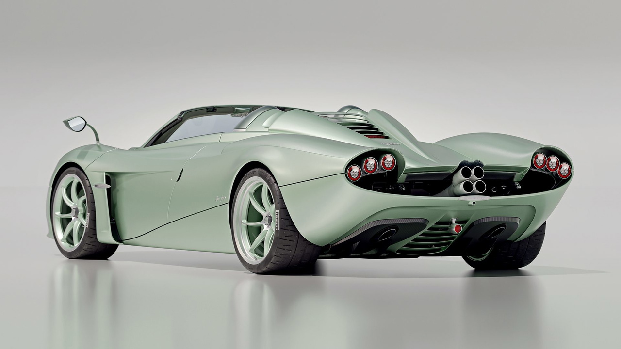 El Pagani Huayra Codalunga Speedster fusiona arte y rendimiento con 864 CV.