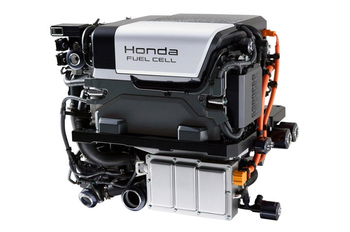Sistema de pilas de combustible de Honda, símbolo de su apuesta por el hidrógeno.