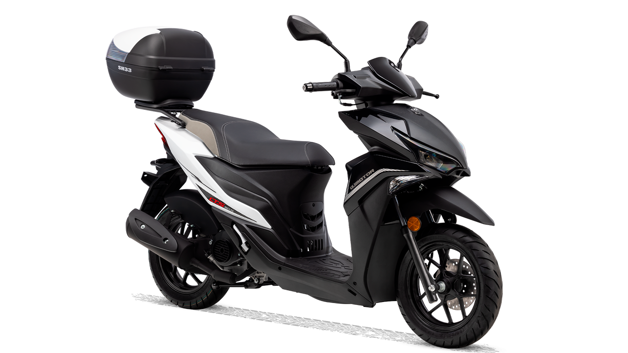 Esta nueva scooter se conduce sin carné y tiene un diseño atractivo.