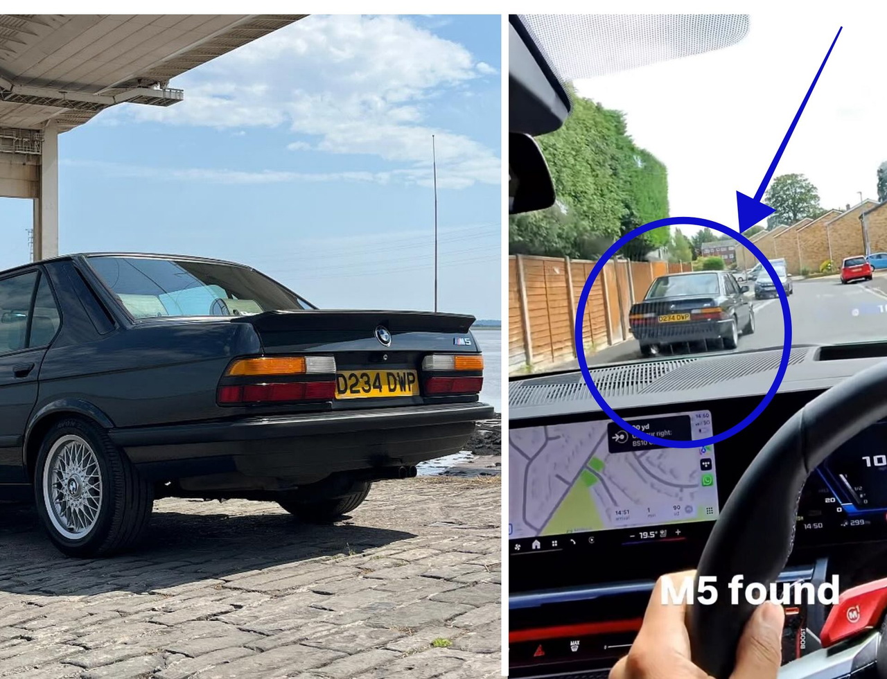 chris harris encuentra su clásico bmw m5 robado