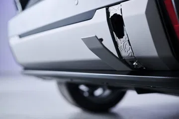 Detalle del difusor trasero del Subaru Uncharted 2025. Detalle del difusor trasero del Subaru Uncharted 2025.