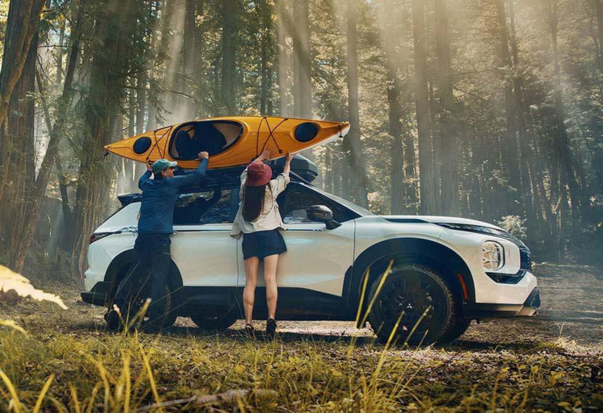 El Outlander Trail Edition destaca por su diseño robusto y capacidad off-road.