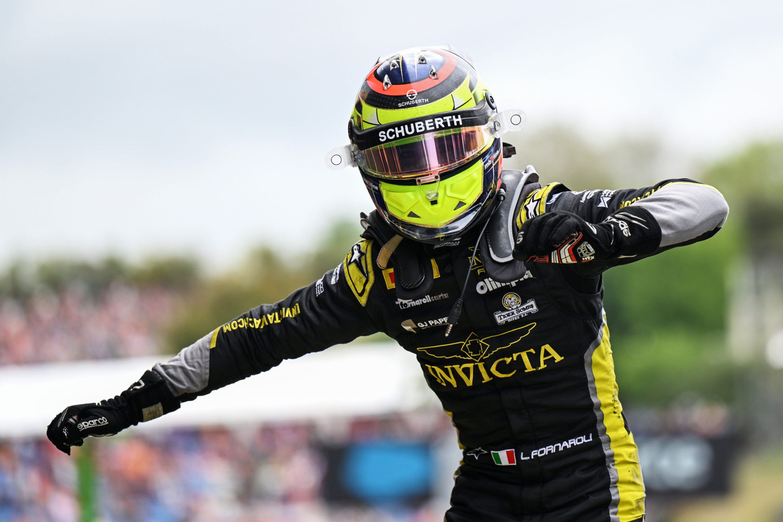 Fornaroli celebra su victoria en Hungría, afianzando su liderazgo en la F2.