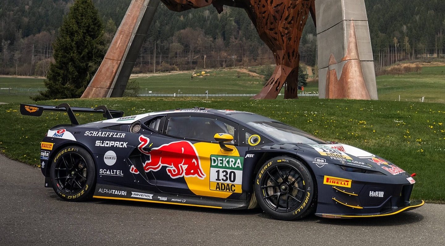 Red Bull Abt presentó la decoración del Lamborghini Temerario GT3 versión DTM
