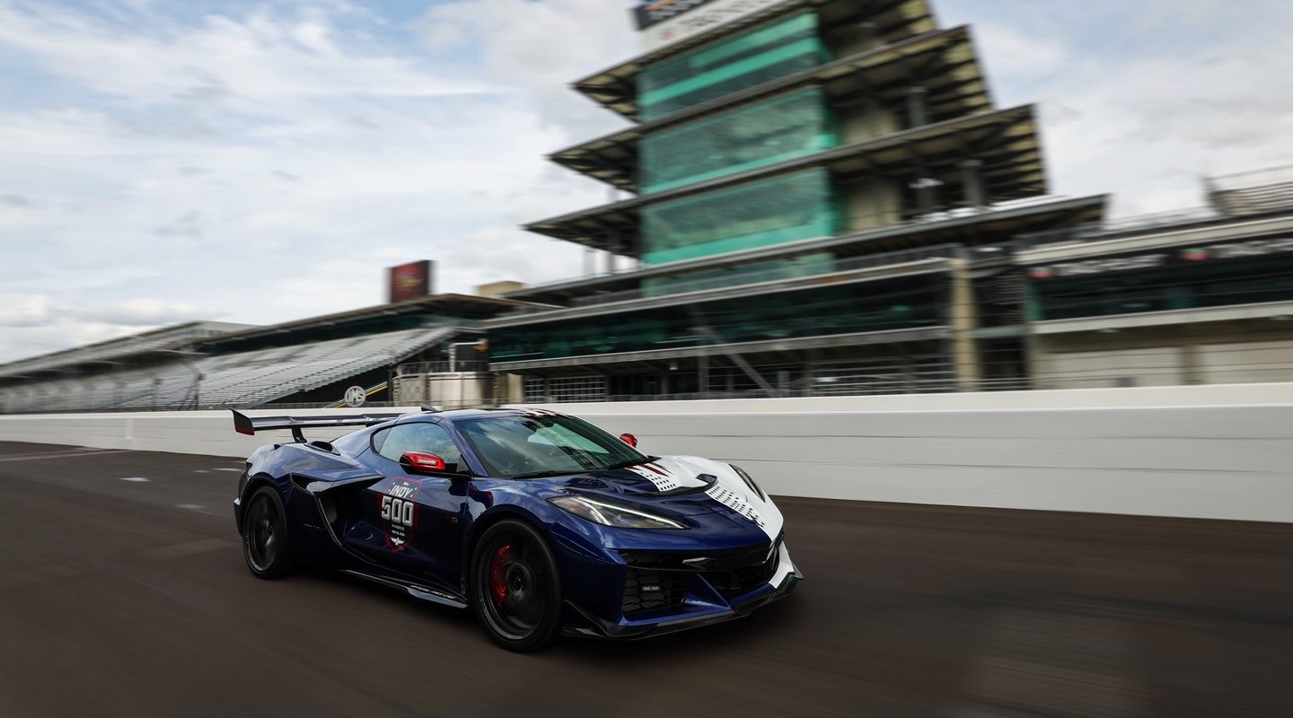 El Corvette ZR1X es el pace car más rápido de la Indy 500