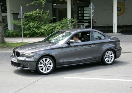 Fotos espía más visibles del BMW Serie 1 Coupé