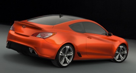 Hyundai Genesis Coupé Concept en el LA Motor Show