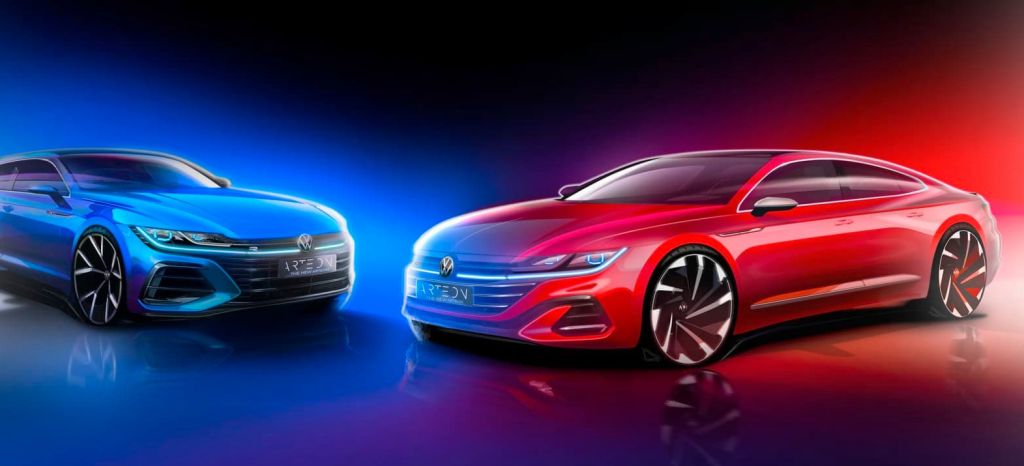 First Preview Towards The New Arteon Shooting Brake (left) And T thumbnail First Preview Towards The New Arteon Shooting Brake (left) And T thumbnail