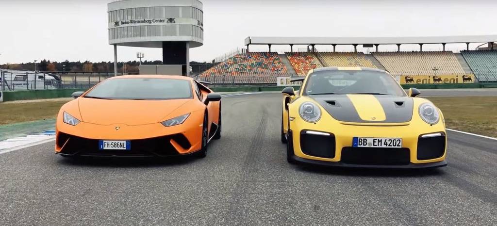 ¡Batalla en Hockenheim! El Lamborghini Huracán Performante se enfrenta a su némesis, el Porsche 911 GT2 RS ¡Batalla en Hockenheim! El Lamborghini Huracán Performante se enfrenta a su némesis, el Porsche 911 GT2 RS