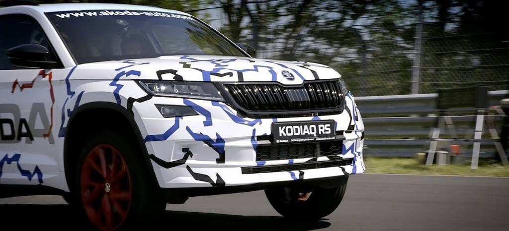 El Skoda Kodiaq RS se destapa en un vÃdeo oficial, que promete récord en Nürburgring El Skoda Kodiaq RS se destapa en un vÃdeo oficial, que promete récord en Nürburgring
