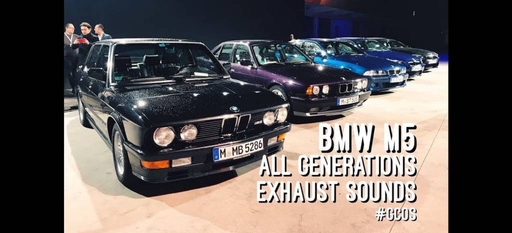 ¿Cuál de las seis generaciones del BMW M5 tiene un sonido más bonito? ¿Cuál de las seis generaciones del BMW M5 tiene un sonido más bonito?