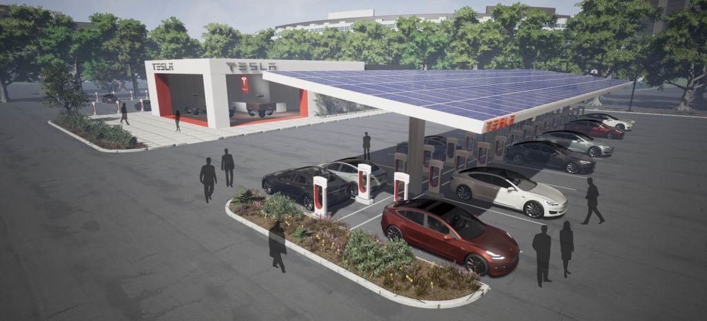 Supercharger Tesla Restaurantes thumbnail