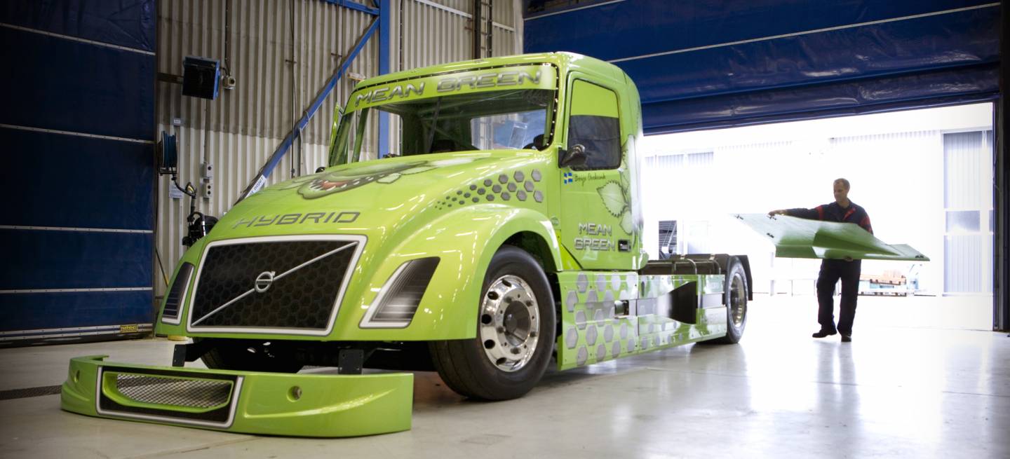Volvo Mean Green