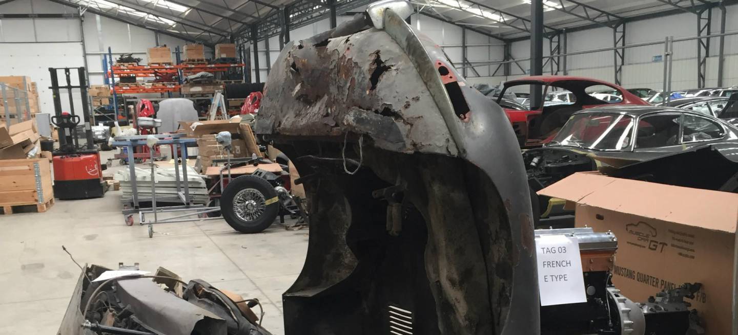 1961 Jaguar E-Type Chassis 875256 to be restored by Classic Motor Cars_1
