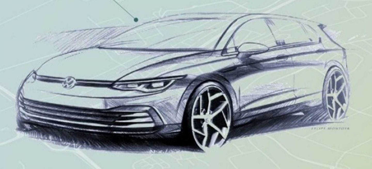 2020 Vw Golf Teaser 2020 Vw Golf Teaser