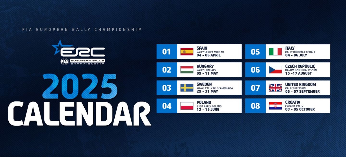 Calendario ERC 2025