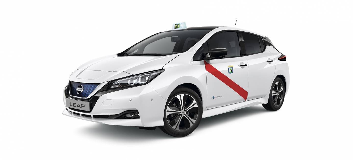 426211185 Nissan Leaf Taxi De Madrid 426211185 Nissan Leaf Taxi De Madrid
