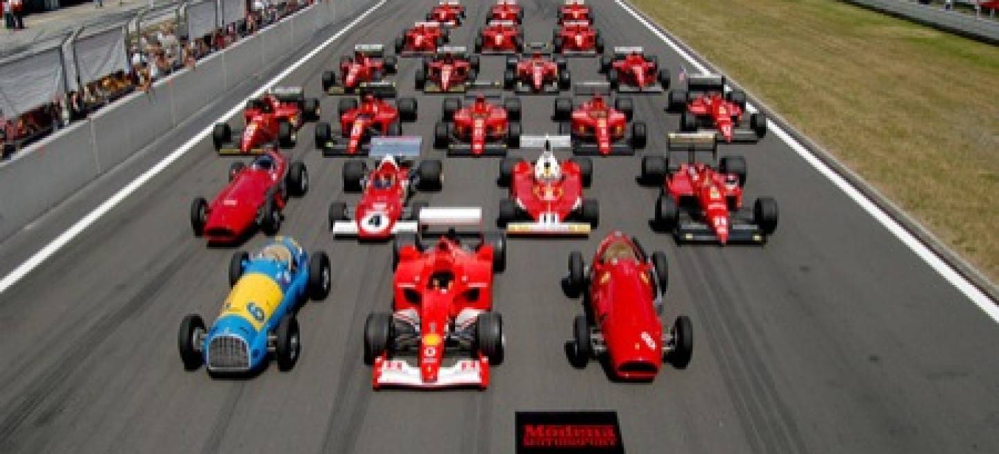 Coleccion de Ferraris de competición Maranello