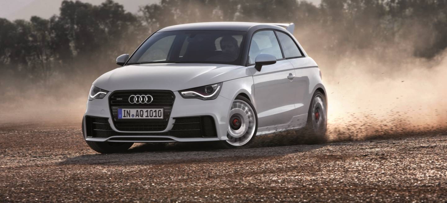 Audi A1 quattro/Fahraufnahme