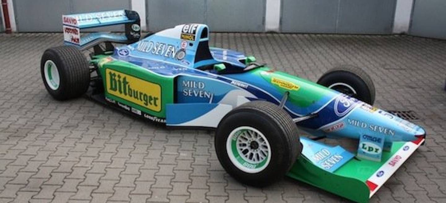 rival Dictar piano A la venta el Benetton-Ford F1 de Michael Schumacher | Diariomotor