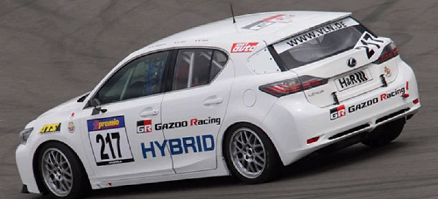 Lexus CT 200h Gazoo Racing en Nürburgring