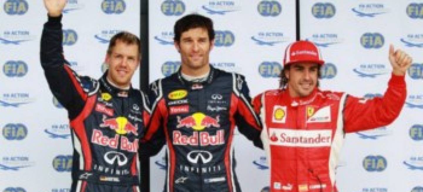Pole para Mark Webber (Red Bull) en el GP de Gran Bretaña 2011