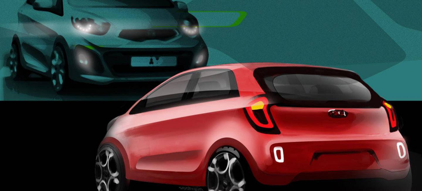 Kia Picanto 2012 (Bocetos)