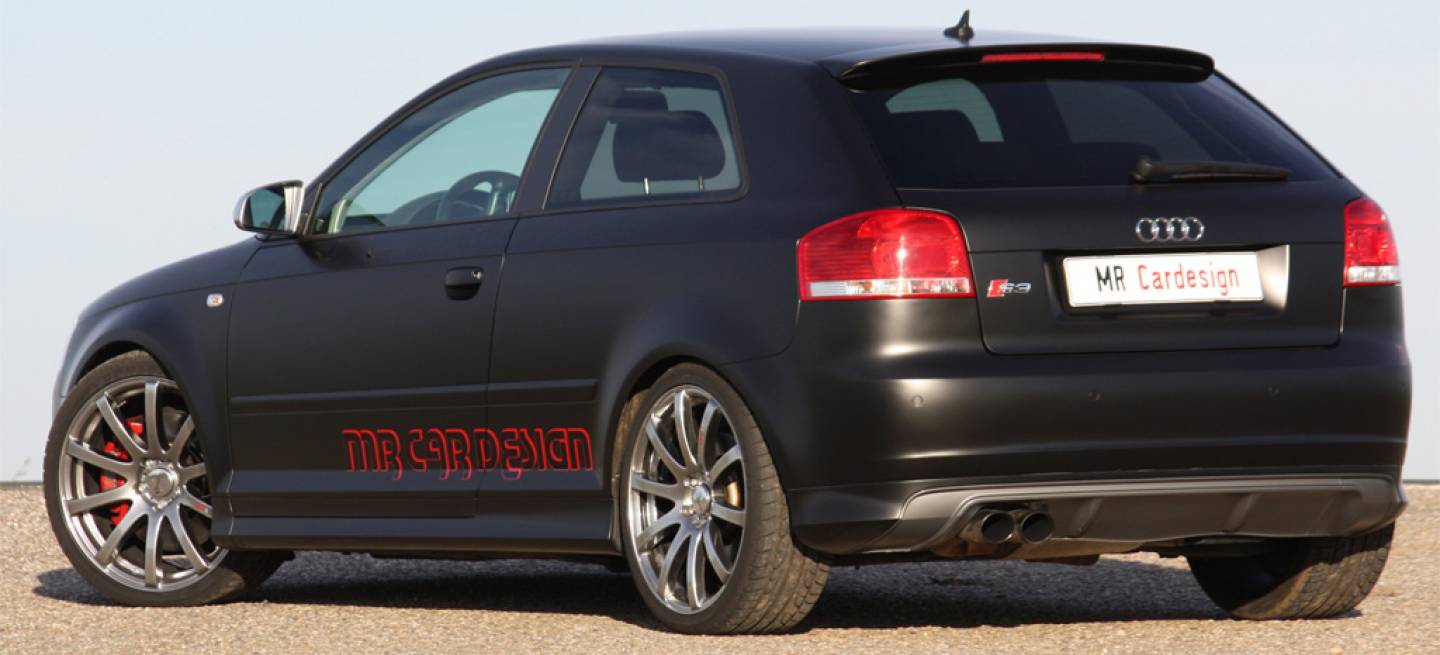 Audi S3 Black Perfomance Edition, por MR Car Design