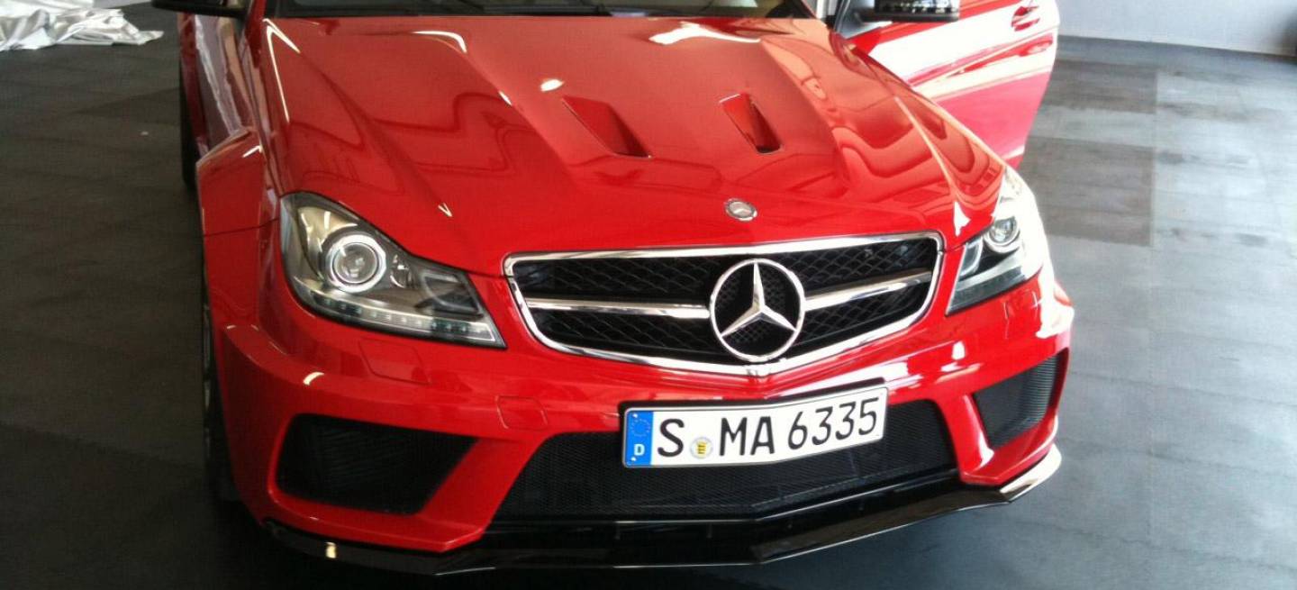 Mercedes C63 AMG Black Series Coupé, filtrado